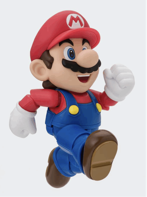 Bandai Super Mario Bros Mario S.H. figurarts action figure 10 cm pvc