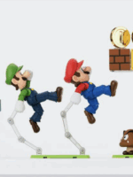 Bandai Super Mario Bros Playset S.H. figurarts accessori pvc