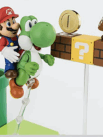 Bandai Super Mario Bros Playset S.H. figurarts accessori pvc