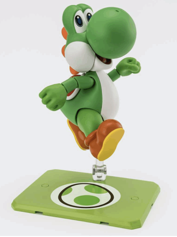 Bandai Super Mario Bros Yoshi S.H. figurarts action figure pvc