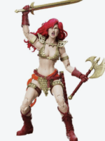 Boss Fight Studio Red Sonja limited Gold and Red epic hacks figure 15 cm