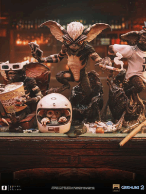 Iron Studios Gremlins 2 diorama statue 1/10 resina 25 cm