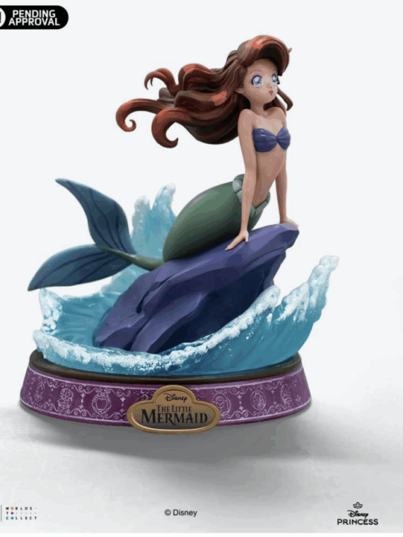 Iron Studios Disney's anime Princess Ariel la Sirenetta pvc statue 15 cm