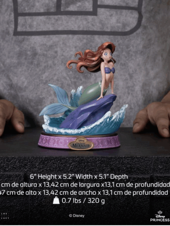 Iron Studios Disney's anime Princess Ariel la Sirenetta pvc statue 15 cm