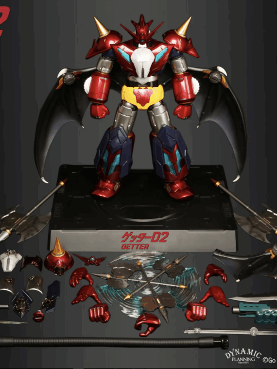 Sky X Studio SXD-17 Getter Robo D2 Versione esclusiva 25 cm abs/metallo