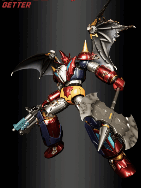 Sky X Studio SXD-17 Getter Robo D2 Versione esclusiva 25 cm abs/metallo