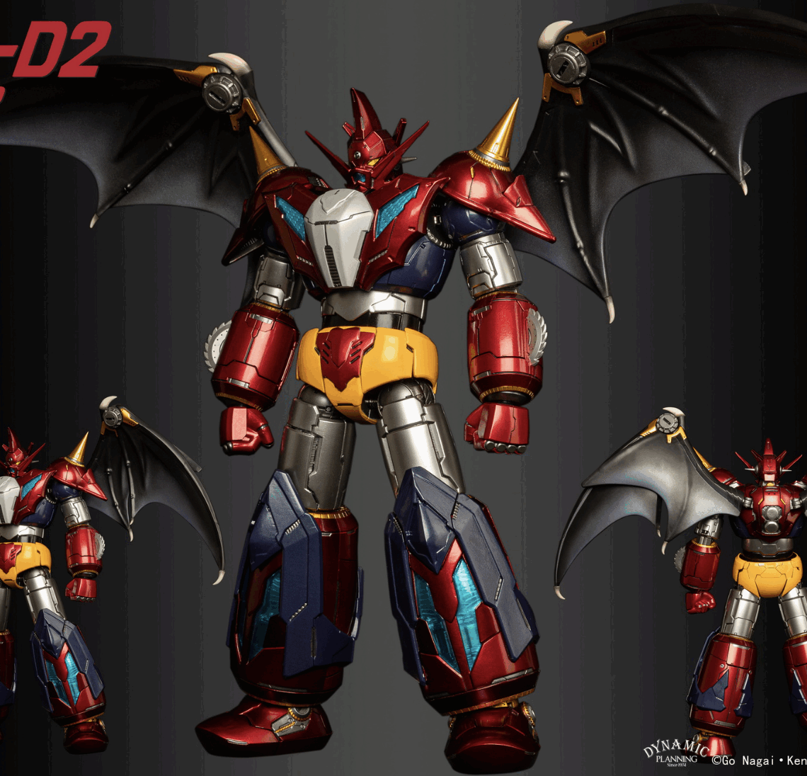 Sky X Studio SXD-17 Getter Robo D2 Versione esclusiva 25 cm abs
