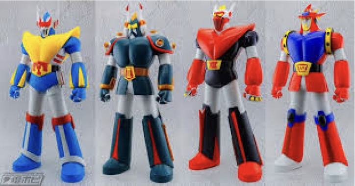 Action Toys Astro Robot super vinyl set 4 personaggi 40 cm