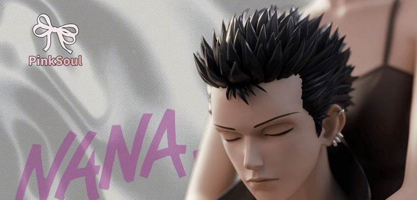 Pink Soul Studio Nana Nana Osaky e Honjo Ren Statua resina 1/6 24 cm