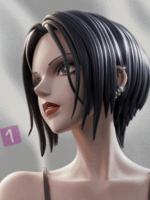 Pink Soul Studio Nana Nana Osaky e Honjo Ren Statua resina 1/6 24 cm