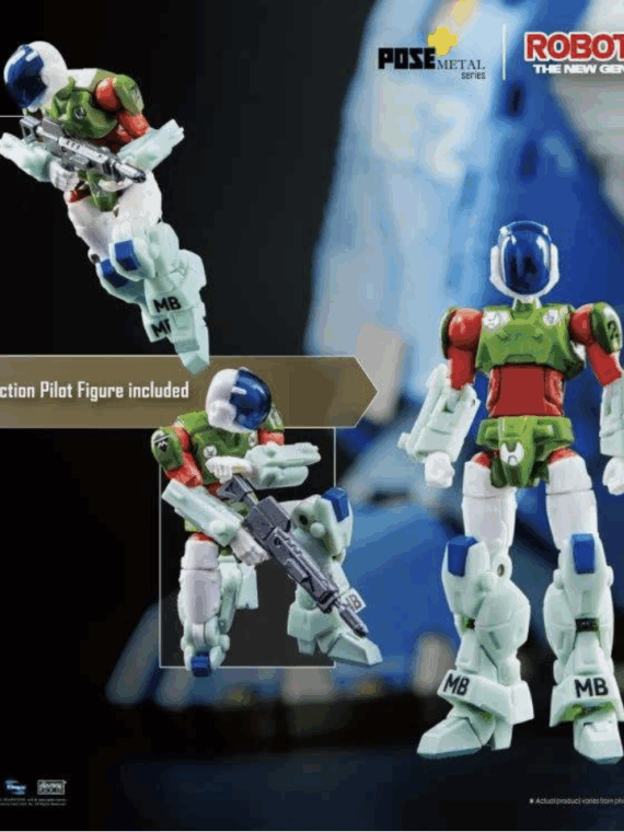 Pose+ Robotech the new generation pose+ metal series vaf-6c Combat Alpha Fighter 1/28 scale action figure