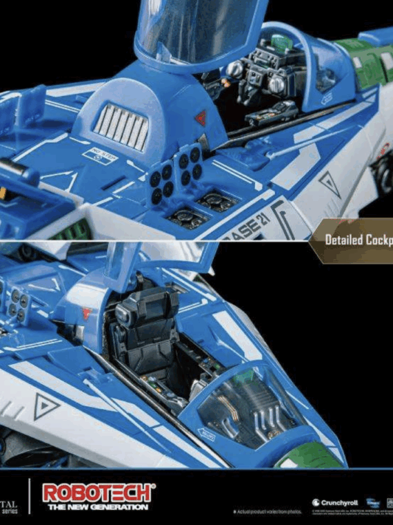 Pose+ Robotech the new generation pose+ metal series vaf-6c Combat Alpha Fighter 1/28 scale action figure