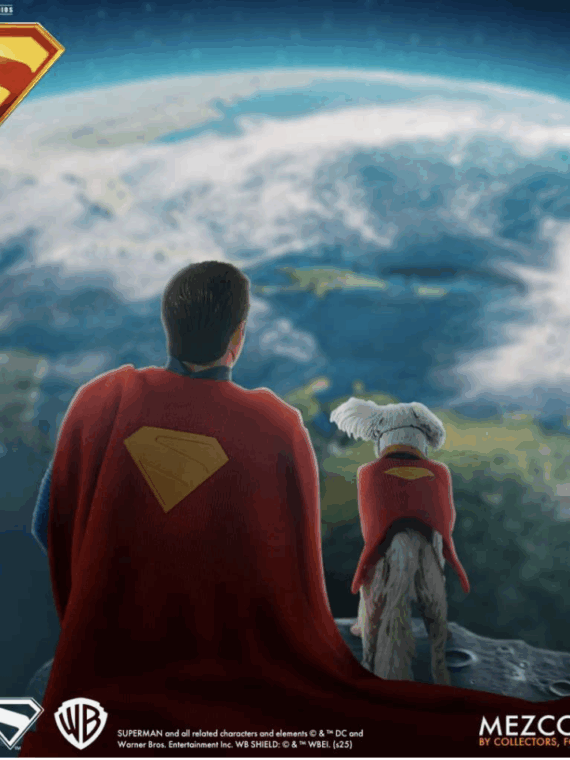 Mezco Toys One 12 collective Superman(2025) Superman e Krypto action figure pvc 1/12