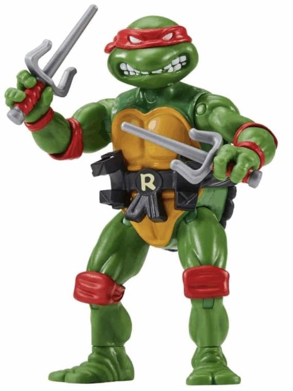 Playmates Toys Teenage Mutant Ninja Turtles 6-Pack Action Figures 1988 Remastered pvc 10 cm