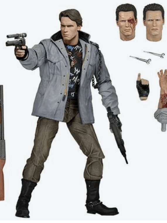 Neca Terminator t-800 tech noir version action figure pvc 17 cm