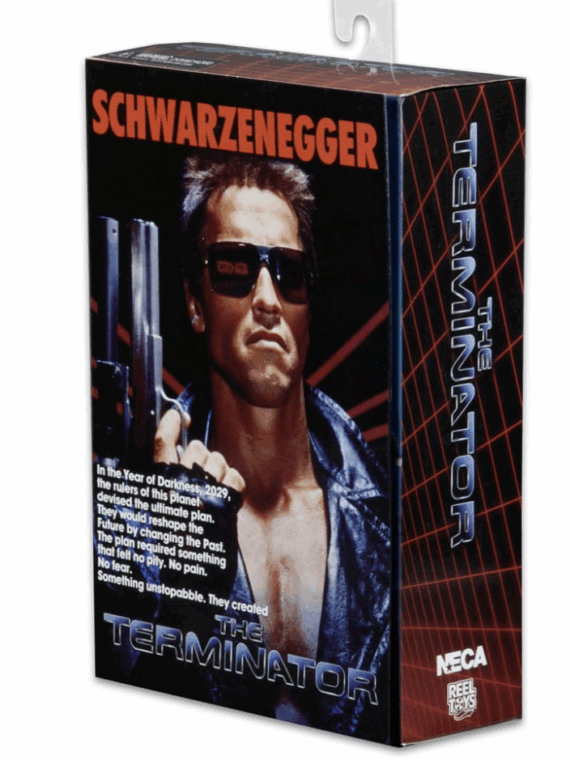 Neca Terminator t-800 tech noir version action figure pvc 17 cm