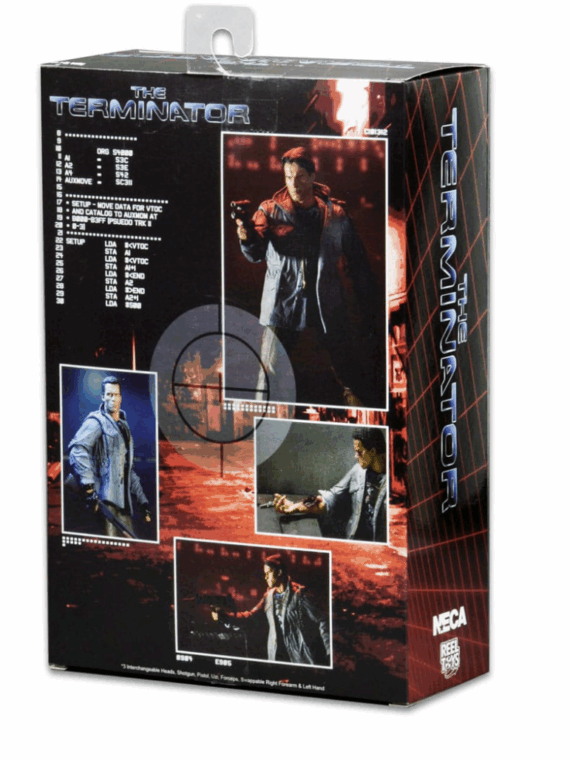 Neca Terminator t-800 tech noir version action figure pvc 17 cm