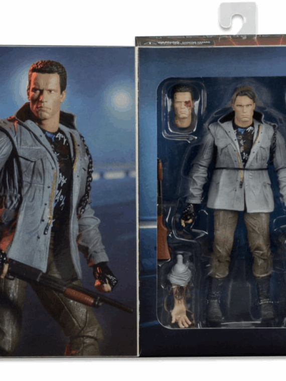 Neca Terminator t-800 tech noir version action figure pvc 17 cm