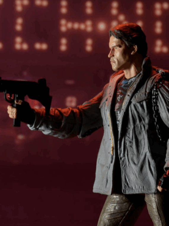 Neca Terminator t-800 tech noir version action figure pvc 17 cm