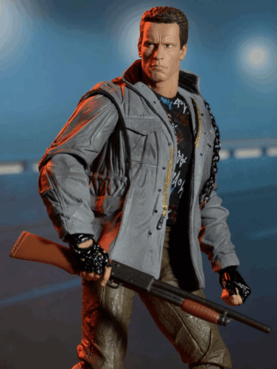 Neca Terminator t-800 tech noir version action figure pvc 17 cm