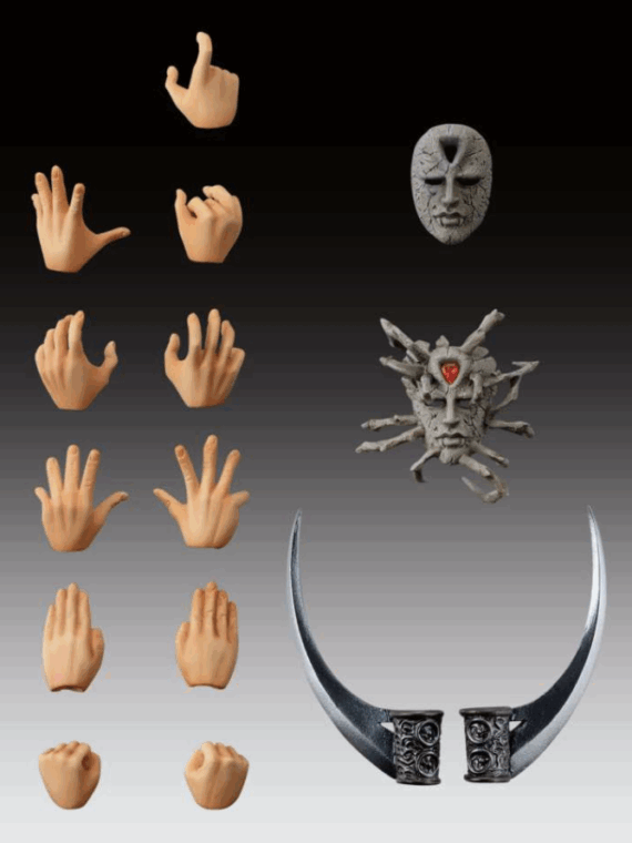 Medicos Jojo bizarre adventure battle tendence Kars chozokado action figure rerun pvc 17 cm