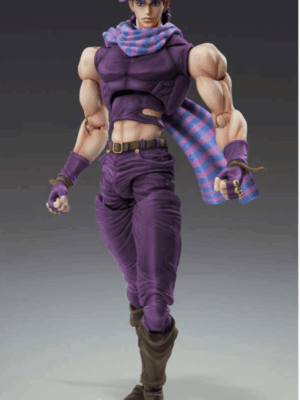 Medicos Jojo bizarre adventure battle tendency Jospeh Joestar Third chozokado action figure pvc 17 cm