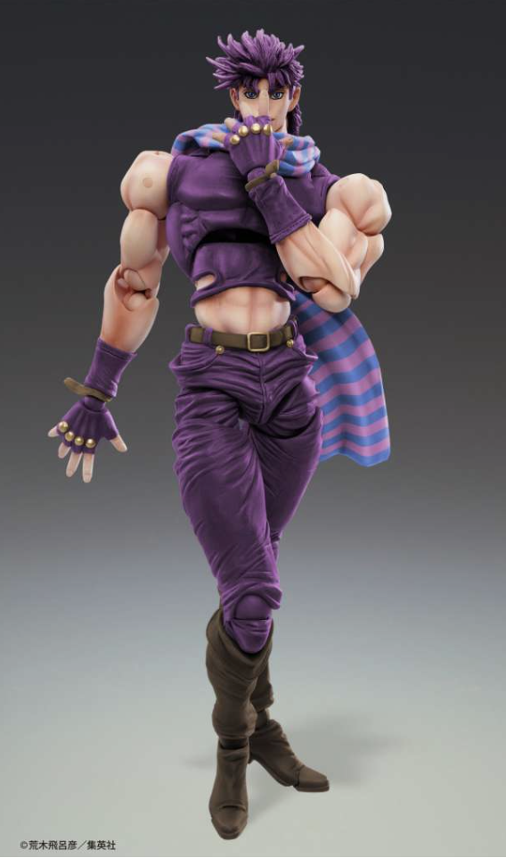 Medicos Jojo bizarre adventure battle tendency Jospeh Joestar Third chozokado action figure pvc 17 cm