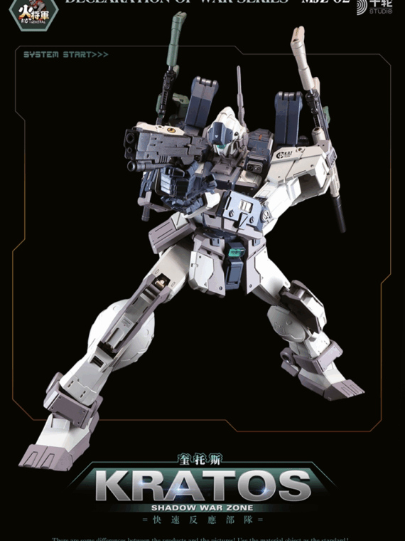 Hot General Declaration of War Series MJZ-02 Kratos Shadow War Zone Limited Edition