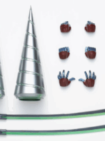 Flame Toys Tengen Toppa Gurren Lagann Kuro Kara Kuri Action Figure Gurren Lagann 36 cm Action figures Tengen Toppa Gurren Lagann