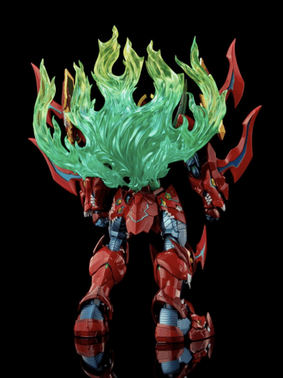 Flame Toys Tengen Toppa Gurren Lagann Kuro Kara Kuri Action Figure Gurren Lagann 36 cm Action figures Tengen Toppa Gurren Lagann