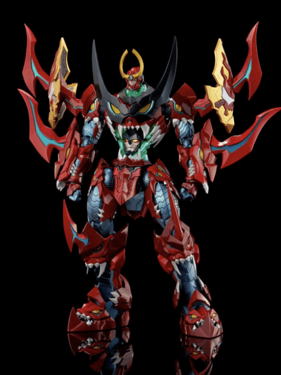 Flame Toys Tengen Toppa Gurren Lagann Kuro Kara Kuri Action Figure Gurren Lagann 36 cm Action figures Tengen Toppa Gurren Lagann
