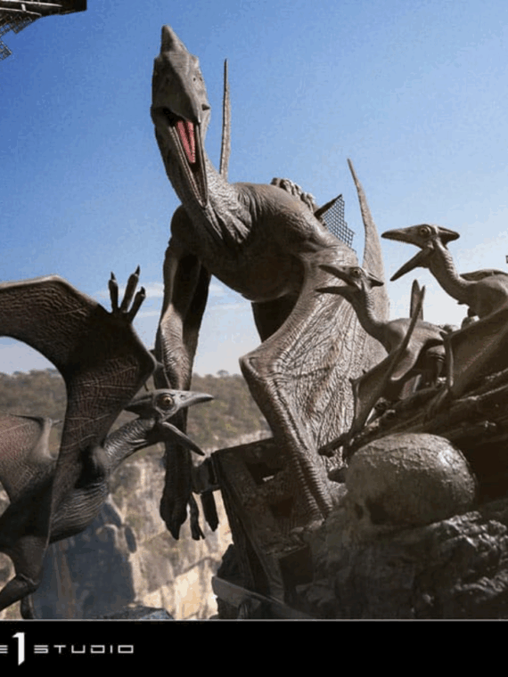 Studio Prime 1 Jurassic Park III Legacy Museum Collection Statue 1/6 Pteranodon Bonus Version 68 cm Resina