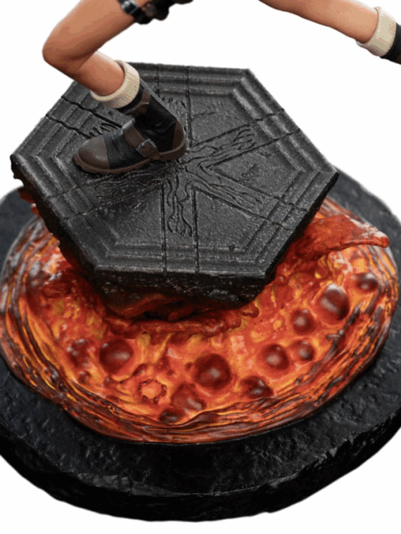 Weta Workshop Tomb Raider Mini Statue Lara Croft: The Sanctuary of Flame 18 cm polystone