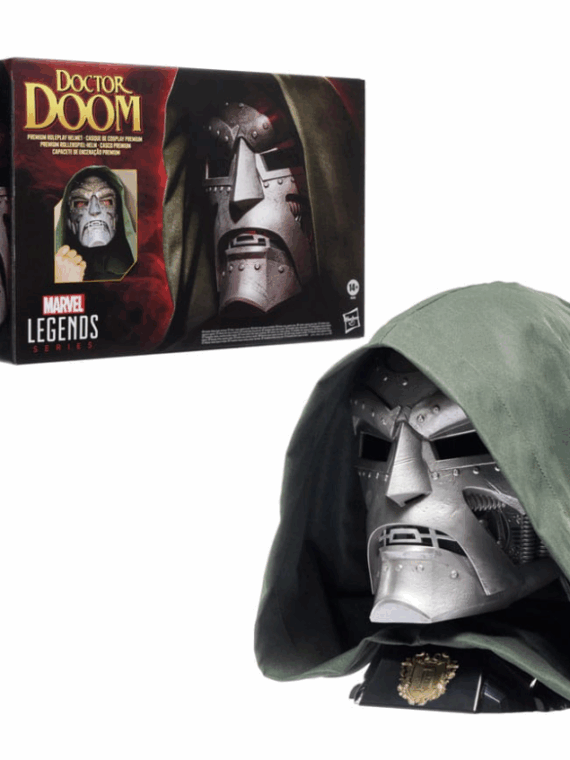 Hasbro Marvel Legends Roleplay Replica Doctor Doom Premium Helmet Replice: 1/1 Marvel