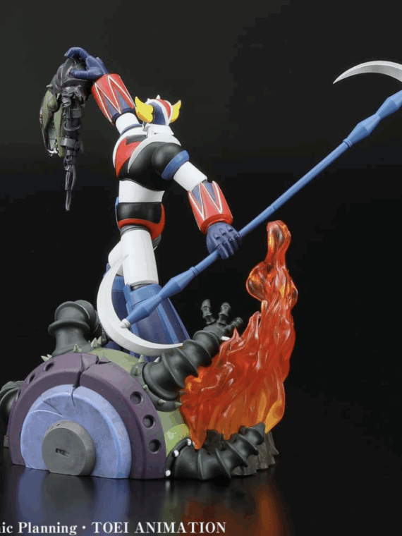 Plex Scene selection 01 Grendizer a cry for victor diorama pvc 15 cm