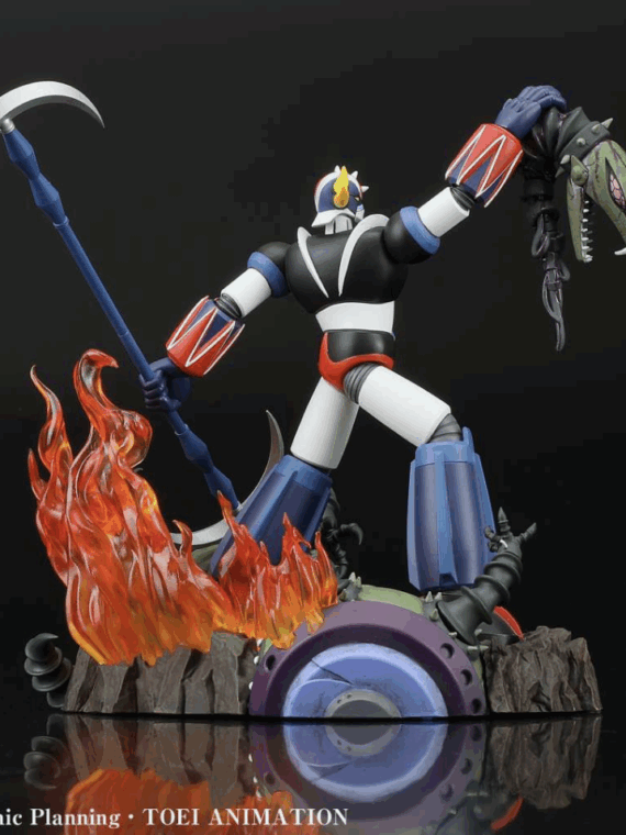 Plex Scene selection 01 Grendizer a cry for victor diorama pvc 15 cm