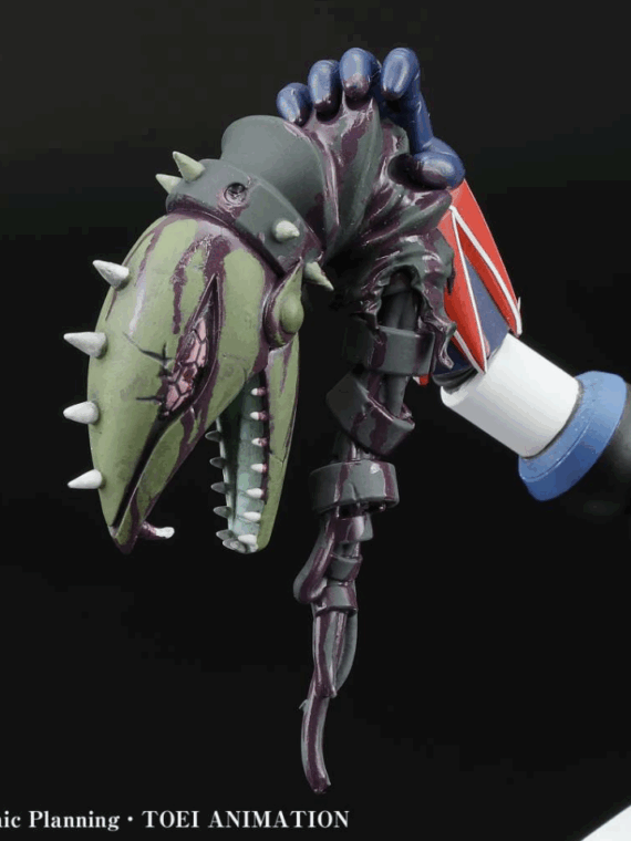 Plex Scene selection 01 Grendizer a cry for victor diorama pvc 15 cm