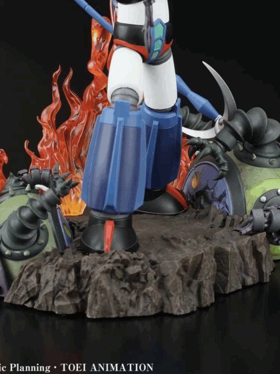 Plex Scene selection 01 Grendizer a cry for victor diorama pvc 15 cm