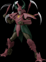 Sentinel Yoroiden-Samurai Troopers Illusion Demon General Rajra action figure 16cm abs/pvc