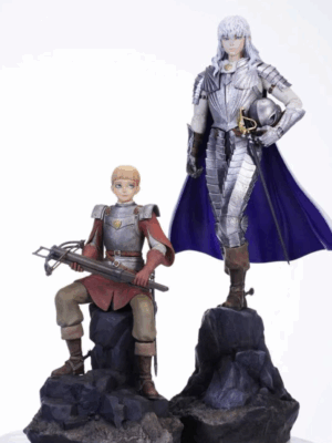 Bard & Bish Studio Berserk la squadra dei Falchi Griffith e Rickert 1/6 statua poliresina