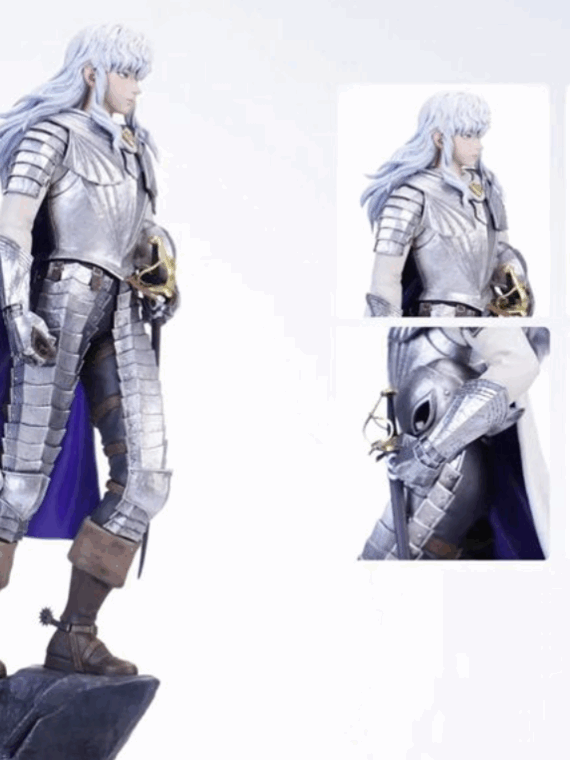 Bard & Bish Studio Berserk la squadra dei Falchi Griffith e Rickert 1/6 statua poliresina