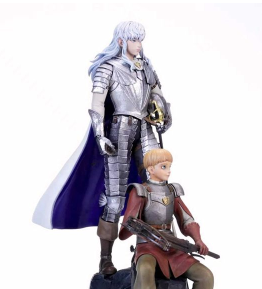 Bard & Bish Studio Berserk la squadra dei Falchi Griffith e Rickert 1/6 statua poliresina