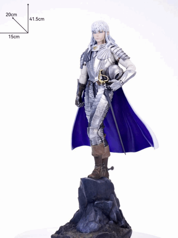 Bard & Bish Studio Berserk la squadra dei Falchi Griffith e Rickert 1/6 statua poliresina