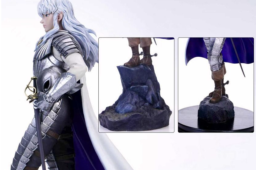 Bard & Bish Studio Berserk la squadra dei Falchi Griffith e Rickert 1/6 statua poliresina
