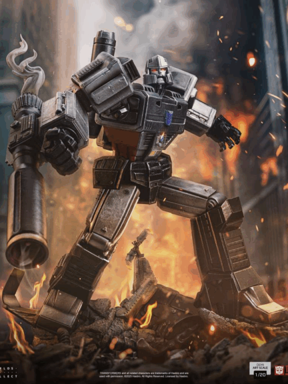 Iron Studios Transformers Megatron demi art scale 1/20 statue resina 31,9 cm