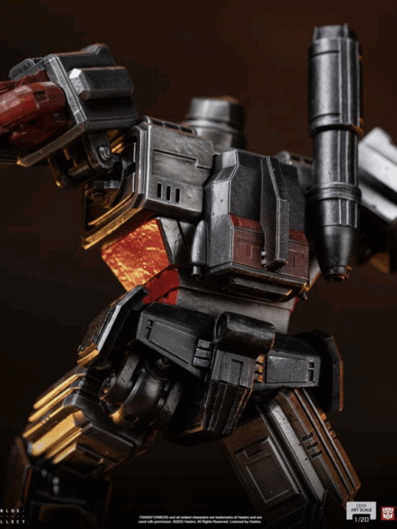 Iron Studios Transformers Megatron demi art scale 1/20 statue resina 31,9 cm