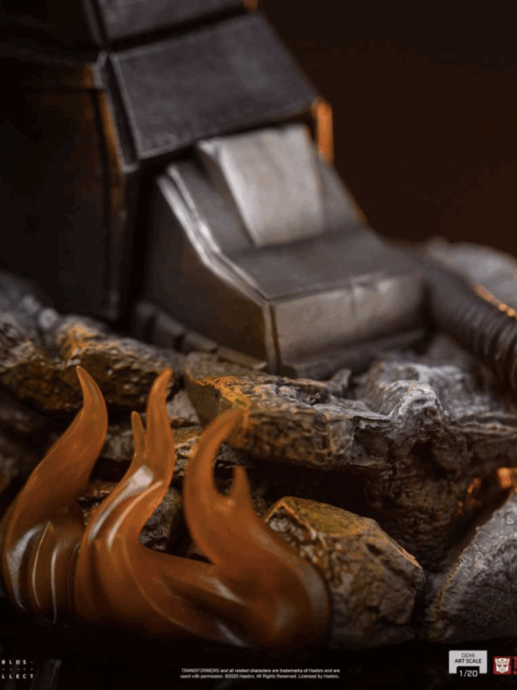 Iron Studios Transformers Megatron demi art scale 1/20 statue resina 31,9 cm