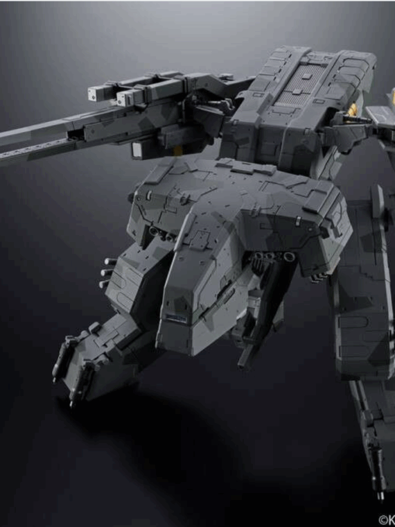 Bandai Metal Gear Solid Metal Gear Rex Chogokin pvc/metallo 18 cm