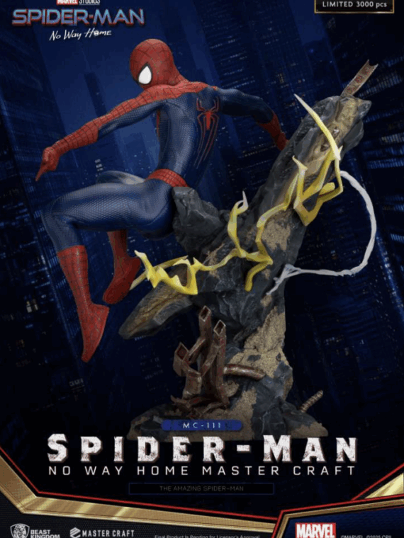 Beast Kingdom Spider-man no way home The Amazing Spider-Man master craft statue