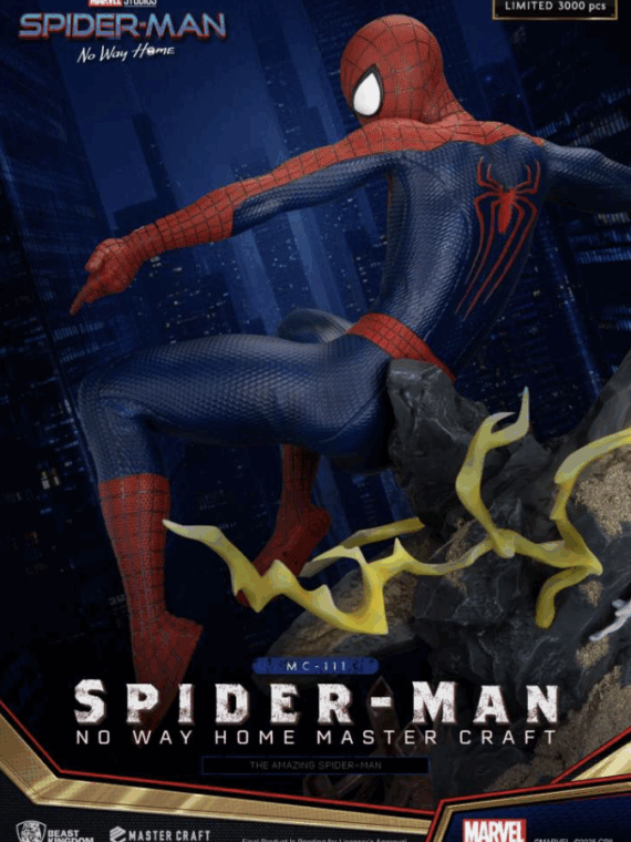 Beast Kingdom Spider-man no way home The Amazing Spider-Man master craft statue